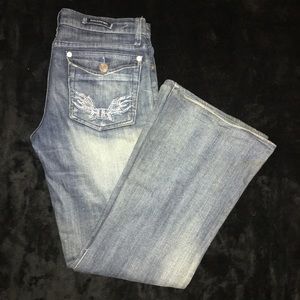 Rock & Republic flare leg jeans - women’s size 30